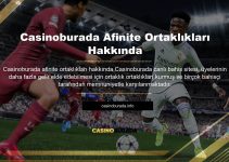 Casinoburada Afinite Ortaklıkları Hakkında