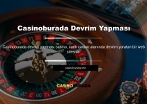 Casinoburada Devrim Yapması