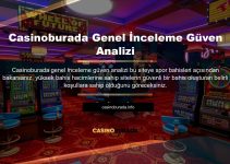 Casinoburada Genel İnceleme Güven Analizi