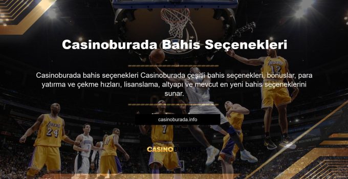 Casinoburada Bahis Seçenekleri