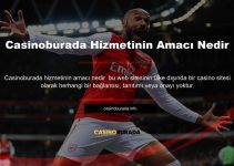 Casinoburada Hizmetinin Amacı Nedir