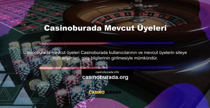 Casinoburada Mevcut Üyeleri