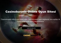 Casinoburada Online Oyun Sitesi